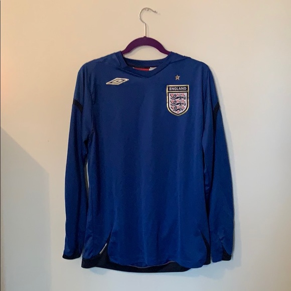 england soccer jersey long sleeve